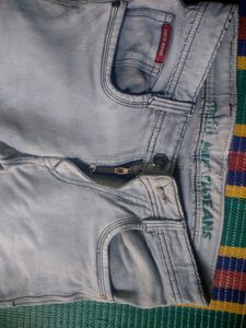 Light Wash Slim Fit Jeans