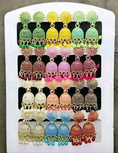 12 set of Trending oxidized jhumkas