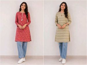 Combo Of Two Cotton Kurtas
