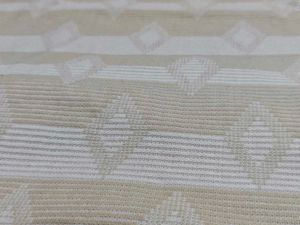 Men's Beige Textured Short Sleeve Shirt