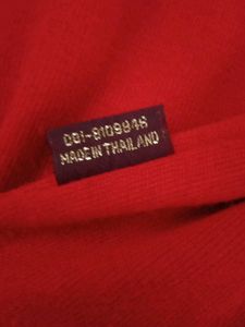 Vibrant Red Embellished Top for winter / autumn se