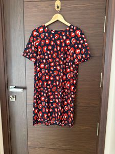 M&amp;S Chic Leopard Print Mini Dress