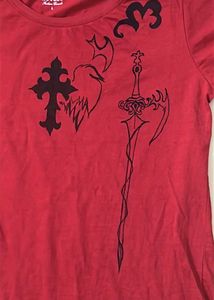 Graphic Print Red T-Shirt