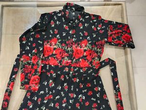 Beautiful Floral Printed Dress Material