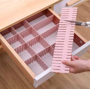 Adjustable Drawer Organiser Dividers( set of 9)