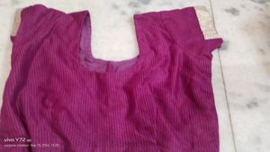 Magenta &amp; Gold Dupatta