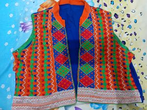 Vibrant Embroidered Ethnic Jacket