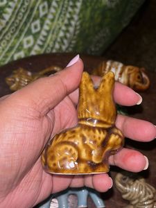 Vintage Ceramic Animal Figurines - Set of 9