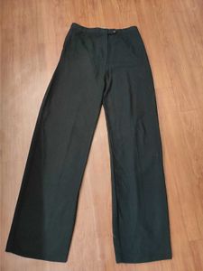 Classic Black Wide-Leg Trousers