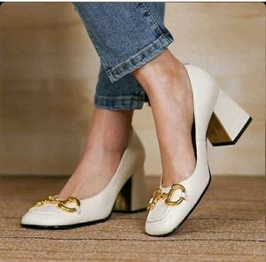 Gucci Cream Patent Leather Heels