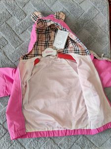 Cute Pink Duck Jacket for Kids