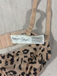 forever 21 Leopard Print Bra