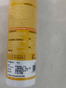 Aqualogica Vitamin C Sunscreen