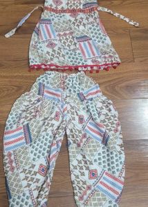 Cute Printed Kids Clothing Set