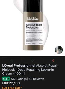 L'Oreal Absolut Repair Molecular Leave-In Cream