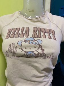 🫶🏻🫶🏻Hello Kitty Cowgirl Baby Tee