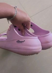 lavender flip flop