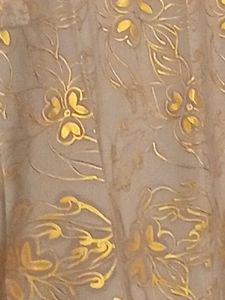 Elegant Grey Kurta with Gold Print