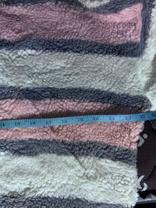 Cozy Striped Fuzzy Sweater