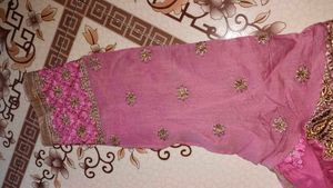🌺Bright Pink Embroidered Suit Set with Inner 🌺
