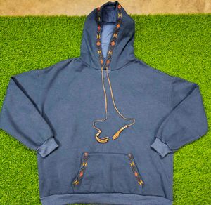 Imported Stylish Blue Hoodie