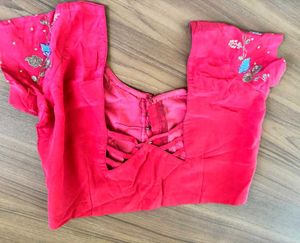 Beautiful Pink Embroidered Blouse