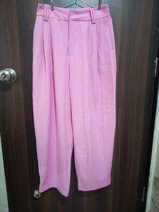 Pink Wide Leg Pants