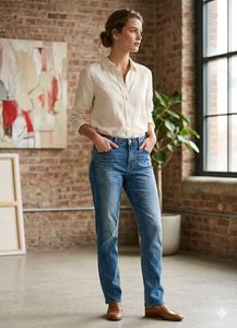 Blue Denim Jeans