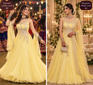 Stunning Yellow ethnic gown