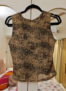 Animal Print Tank Top