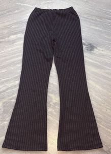 Striped Flared Pants
