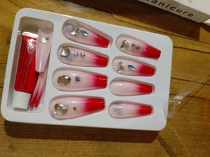 (PACK OF 2) Printesety Nails Extension With Gl 💅