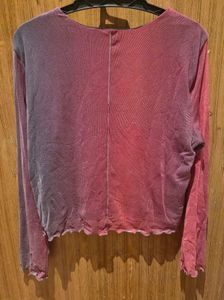 Westside ombre mesh top