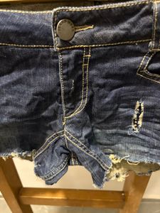 Beautiful Distressed Denim Shorts