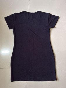 Classic Black T-Shirt Dress