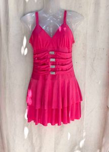 3110. Hot Pink Embellished Mini Dress