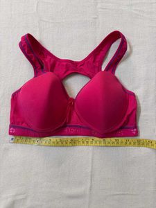 Floret Sports Gym Pink Bra