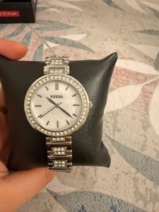 Fossil Karli women diamond stone watch BQ3182