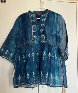 Stylish Blue Ethnic Kurta