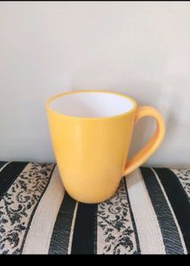 Yellow Mug With Lid