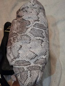 Stylish Snake skin leather Crossbody Bag