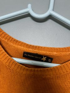 B1G1 Mustard Knit Sweater