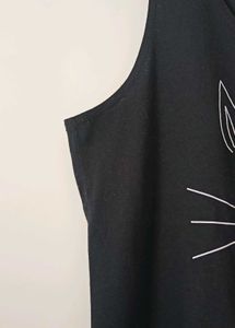 Cute Cat Face Tank Top