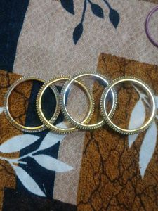 Sparkling Crystal Bangles Set