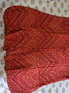 Vibrant Red Ethnic Kurta
