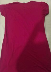 Fuchsia T-Shirt Dress 💅🏻