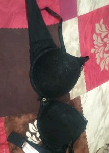 Elegant Black Lace Bra