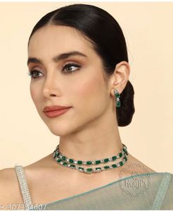 green emerald necklace