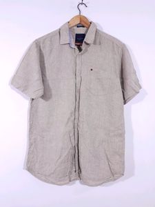 Cream Casual  Shirt (Men's)