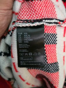 H&amp;M Festive Santa "HO" Christmas Sw
